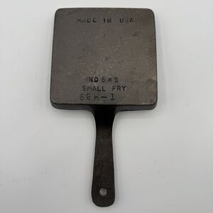 Vintage BSR 5x5 Small Fry 68H-1 Cast Iron Skillet Restored Seasoned